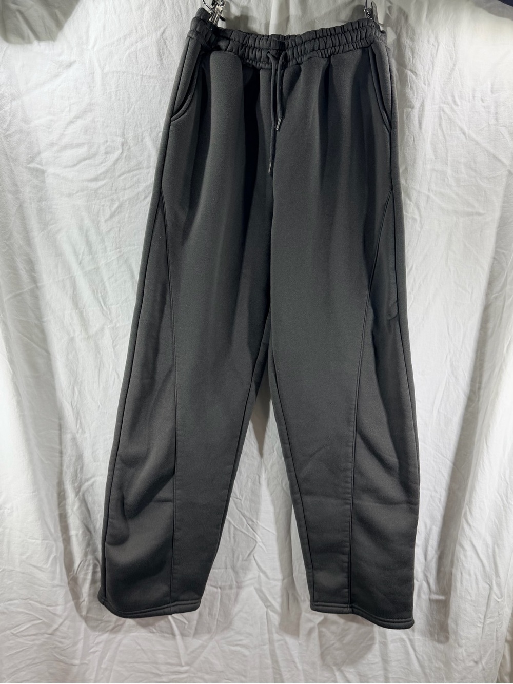 Soft Taupe Fleece Lined Sweatpants - Cozy Interior